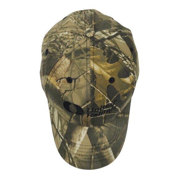 United Rentals Camo Strapback Cap Trucker Baseball Hunting Hat Embroidered Logo - Picture 6 of 14